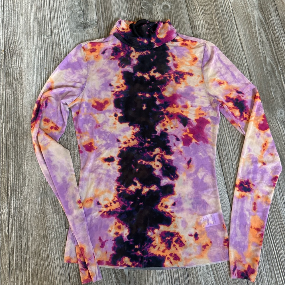 AFRM long sleeve sheer Top